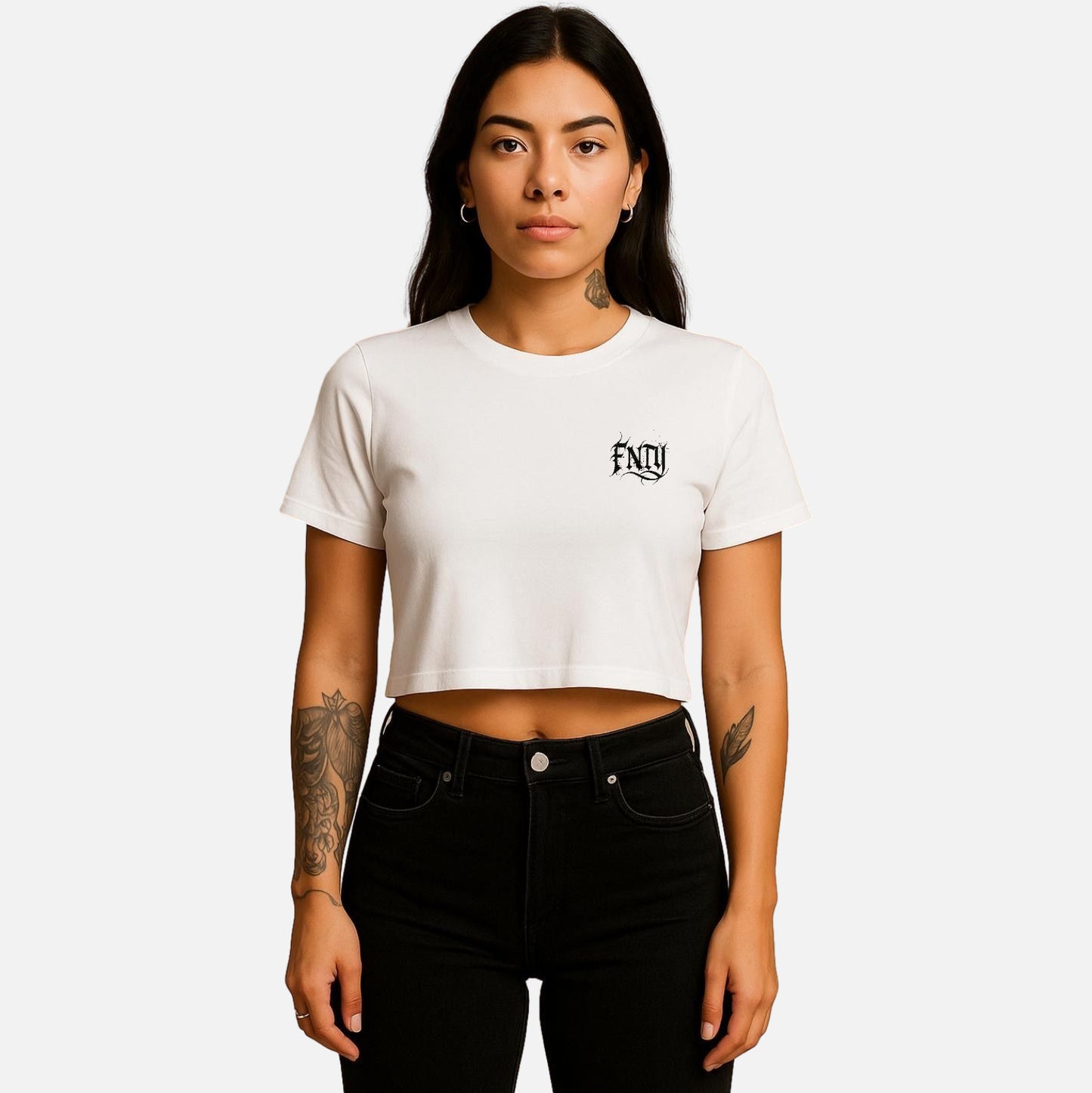 Memento Mori Cropped Tee