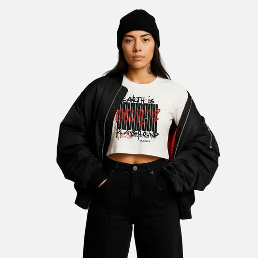 Devil's Cropped Tee